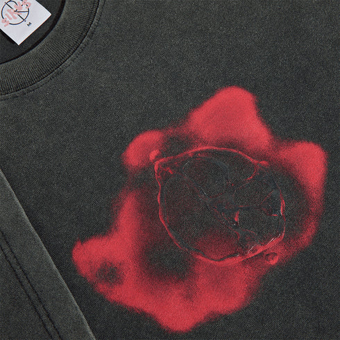 Polar Metal Logo T-Shirt - Silver Black - Streetart.fr