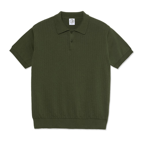 Polar Miles Polo Shirt Polo - Dark Olive - Streetart.fr