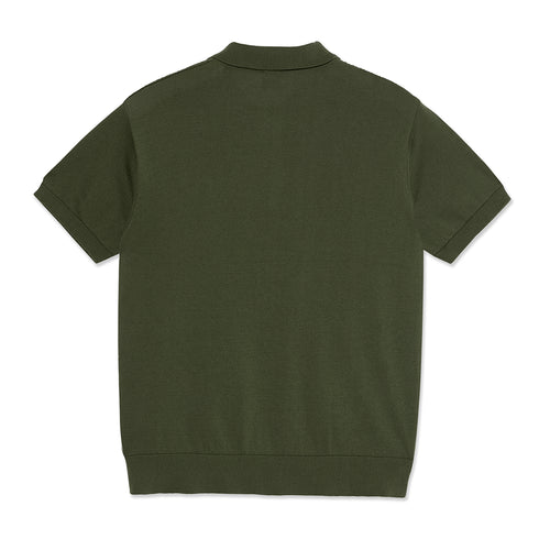 Polar Miles Polo Shirt Polo - Dark Olive - Streetart.fr