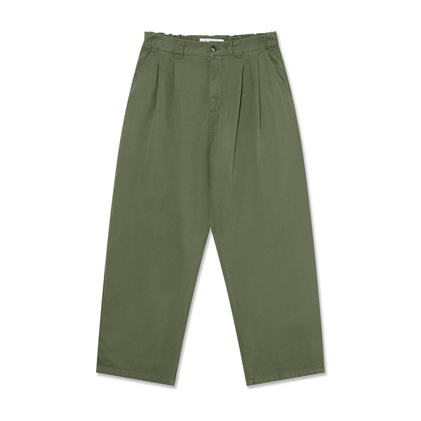 Polar Railway Chino Pantalon - Grey Green - Streetart.fr