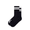 Polar Rib Socks Happy Sad - Black - Streetart.fr