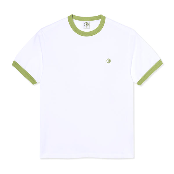 Polar Ringe Tee T-Shirt - White / Peridot - Streetart.fr