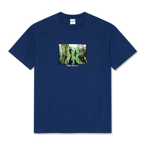 Polar Running T-Shirt - Deep Royal Blue - Streetart.fr