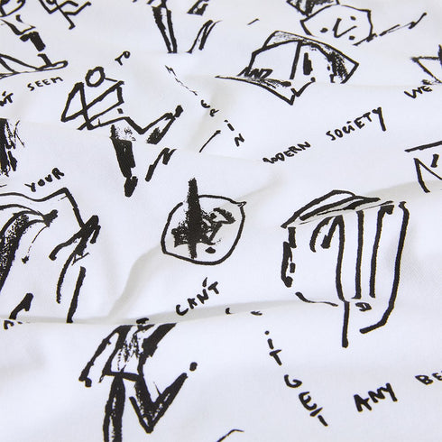 Polar Sad At Times T-Shirt White - Streetart.fr