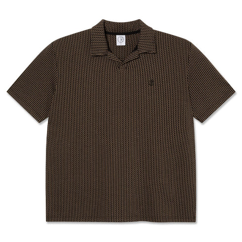 Polar Serge Polo Shirt - Boucle Brass / Black - Streetart.fr