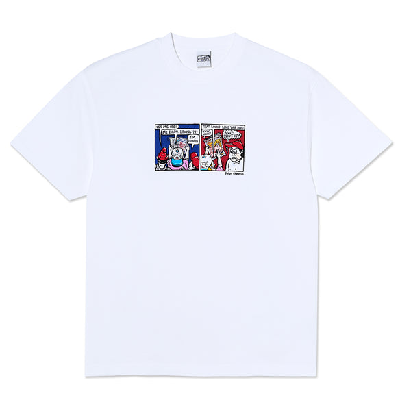 Polar Shut It T-shirt - White - Streetart.fr