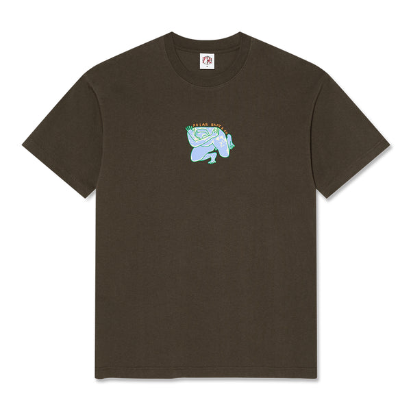 Polar Shy Bow T-Shirt - Brown - Streetart.fr