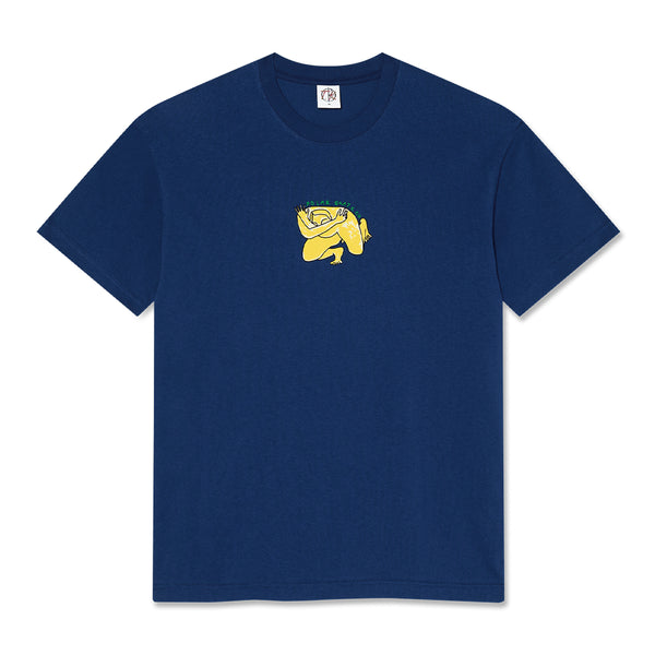 Polar Shy Bow T-Shirt - Deep Royal - Streetart.fr