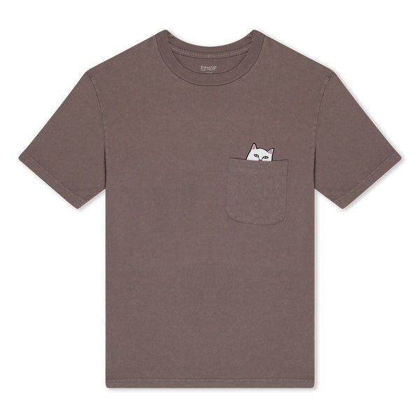 Ripndip It'S Nerm Pocket T-Shirt - Tan Mineral Wash - Streetart.fr