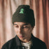 Ripndip Lord Alien Beanie Dark Olive - Streetart.fr