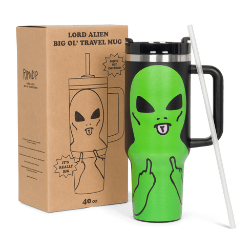 Ripndip Lord Alien Christmas Stocking Black - Streetart.fr