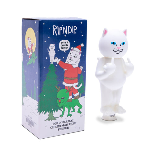 Ripndip Lord Angel Christmas Tree Topper White - Streetart.fr