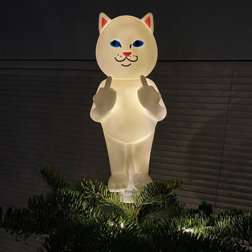 Ripndip Lord Angel Christmas Tree Topper White - Streetart.fr