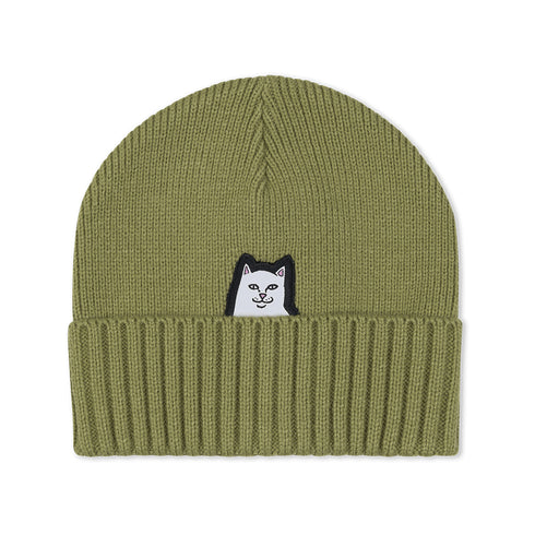 Ripndip Lord Nermal Beanie Bonnet - Light Forest - Streetart.fr