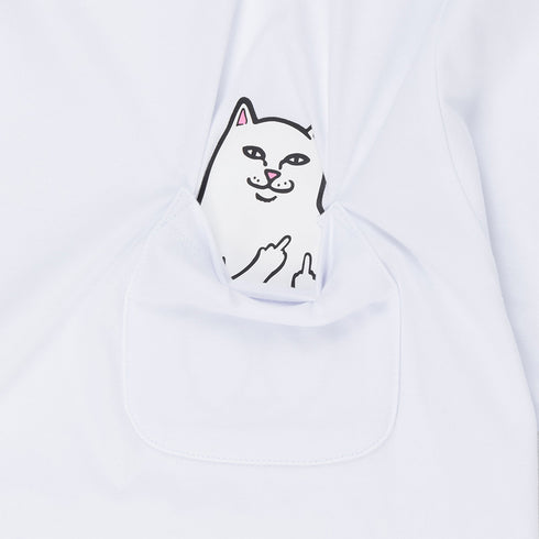 Ripndip Lord Nermal Pocket T-Shirt White White - Streetart.fr