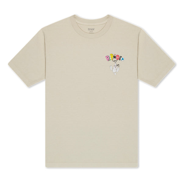 Ripndip Nerm World T-Shirt - Sand - Streetart.fr