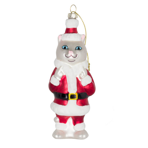 Ripndip Santa Nerm Christmas Ornament Red - Streetart.fr