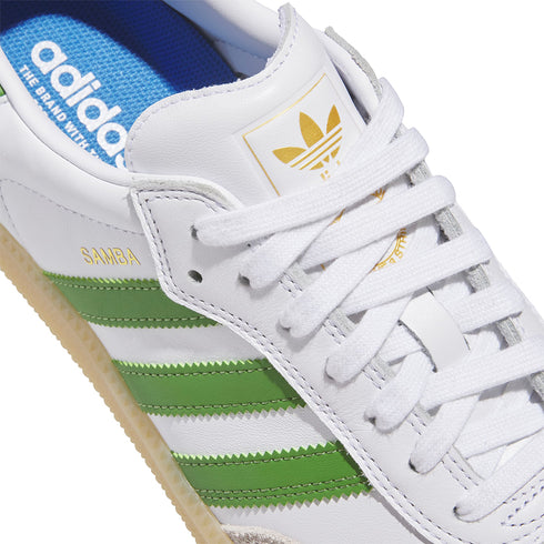Adidas Samba Adv Cloud White / Crew Green / Gum 3
