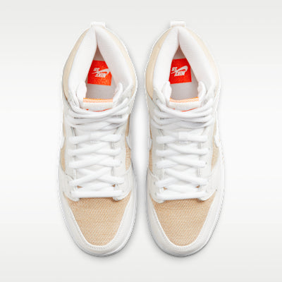 Nike SB Dunk High Pro Iso - Natural / White-Natural-Natural