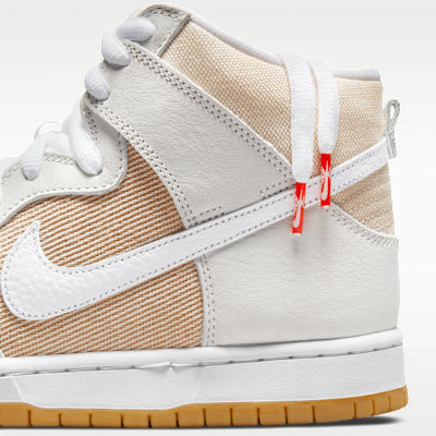Nike SB Dunk High Pro Iso - Natural / White-Natural-Natural