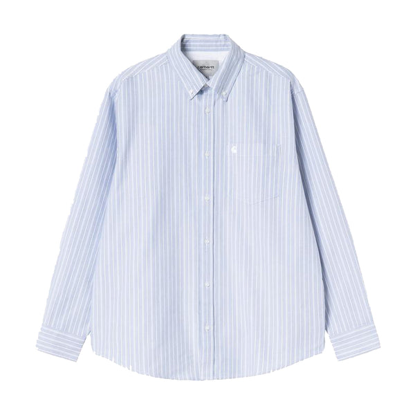 Carhartt WIP L/S kanan Shirt - kanan Stripe / Bleach