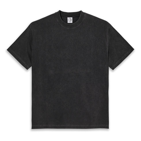 Polar Contrast Stroke Logo T-Shirt - Silver Black / Black