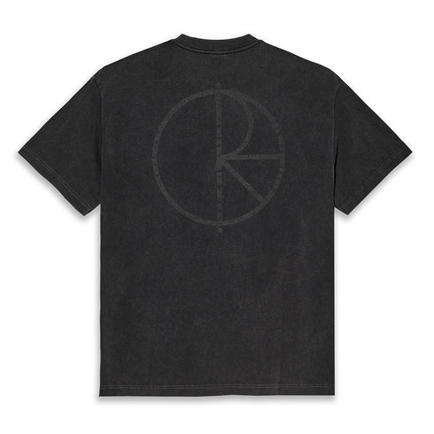 Polar Contrast Stroke Logo T-Shirt - Silver Black / Black