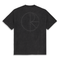 Polar Contrast Stroke Logo T-Shirt - Silver Black / Black