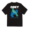 Obey Sound & Resistance Bird T-Shirt - Black