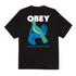 Obey Sound & Resistance Bird T-Shirt - Black