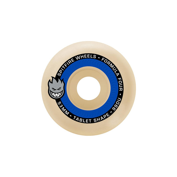 Spitfire Wheels (Jeu De 4) 53Mm F4 99D Tablet Natural - Streetart.fr