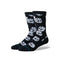 Stance Die Up Crew Socks - Black - Streetart.fr