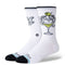 Stance High Quality Low Class Crew Socks - White — chaussettes
