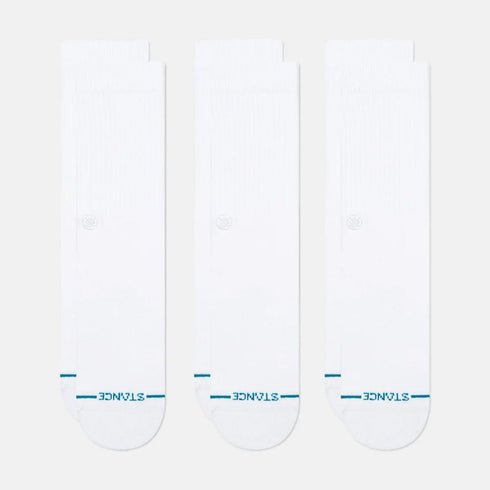 Stance Og Crew Socks - White - Streetart.fr