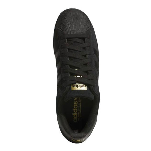 Adidas Superstar Adv - Core Black / Core Black / Gold Metallic