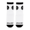 Streetart Smiley Sock Black / White - Streetart.fr