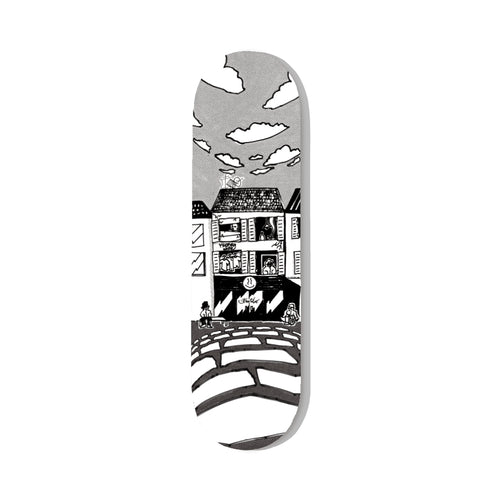 Streetart X Wije Streetviewer - Planche De Skate - Black / White - Streetart.fr