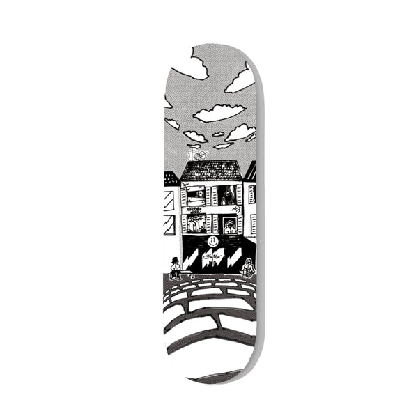 Streetart X Wije Streetviewer - Planche De Skate - Black / White - Streetart.fr