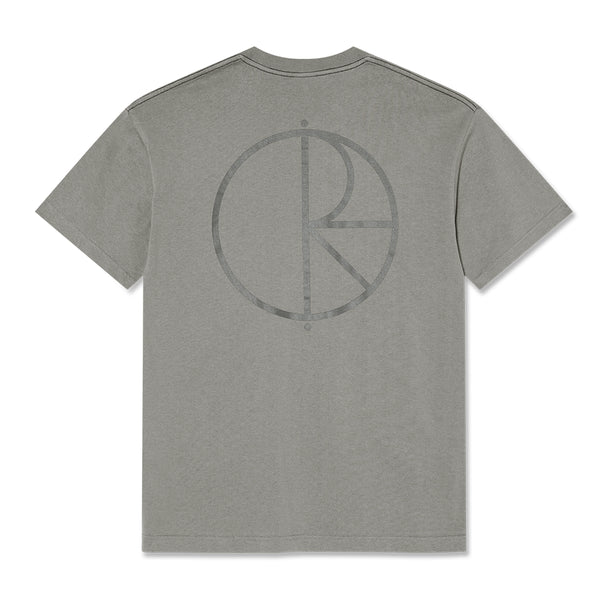 Polar Stroke Logo Contrast T-Shirt - Grey