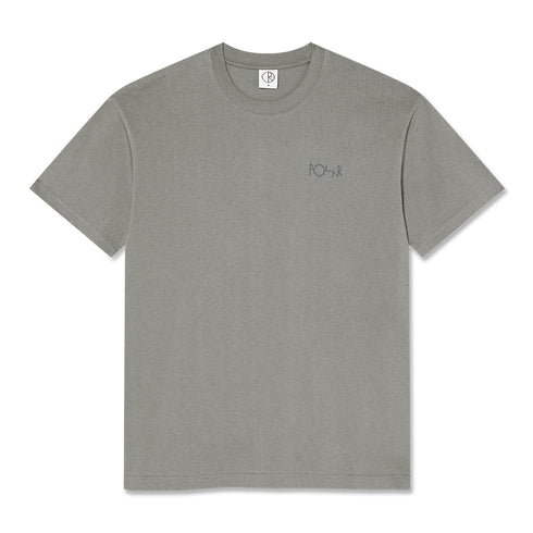 Polar Stroke Logo Contrast T-Shirt - Grey