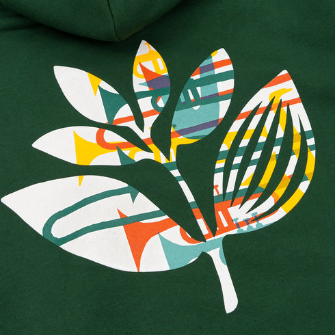 Magenta Jazz Hoodie Sweat A Capuche - Green