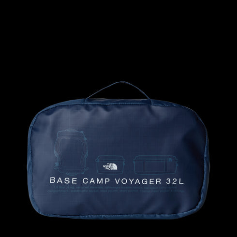 The North Face Base Camp Voyager Duffel 32l Shady Blue / Summit Navy - Streetart.fr