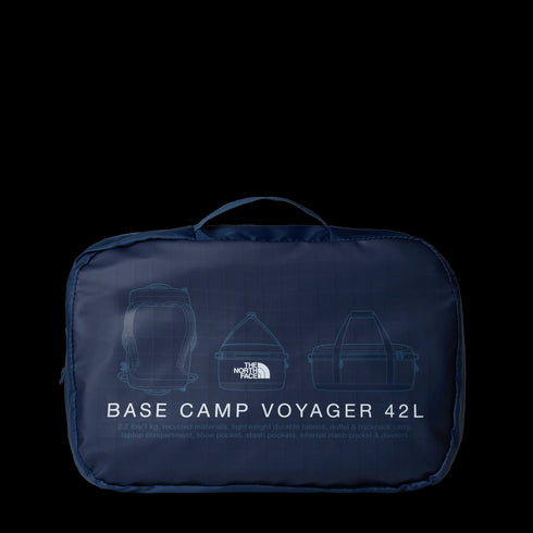 The North Face Base Camp Voyager Duffel 42l Shady Blue / Summit Navy - Streetart.fr