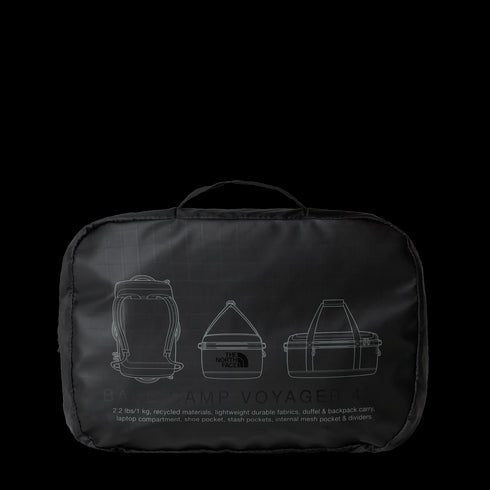 The North Face Base Camp Voyager Duffel 42l Tnf Black / Asphalt Grey - Streetart.fr