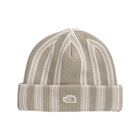 The North Face Explore Beanie - Flax / Linen / Vintage White - NF0A8CHKFG01