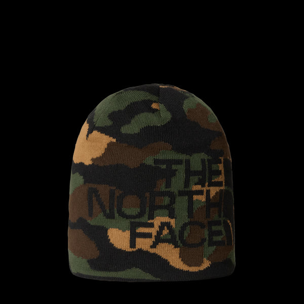 The North Face Reversible Highline Beanie Bonnet - Tnf Black Camo - Streetart.fr