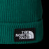 The North Face Tnf Logo Box Cuffed Beanie Bonnet - Evergreen - Streetart.fr