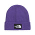 The North Face Tnf Logo Box Cuffed Beanie - Peak Purple - NF0A8CHENL41