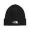 The North Face Tnf Logo Box Cuffed Beanie - Tnf Black - NF0A8CHEJK31