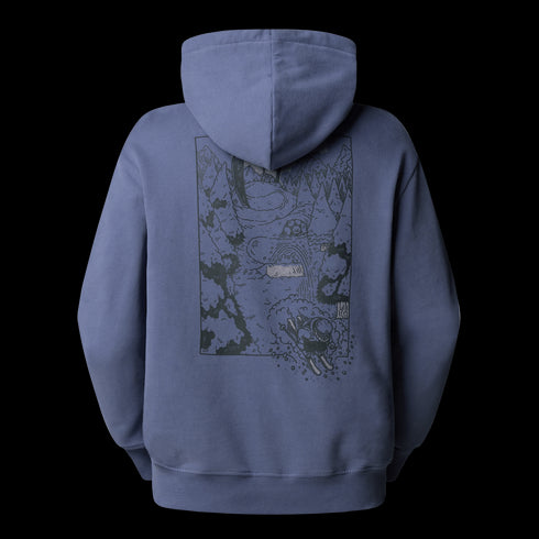 The North Face U Powder Days Hood Sweat A Capuche - Twilight - Streetart.fr